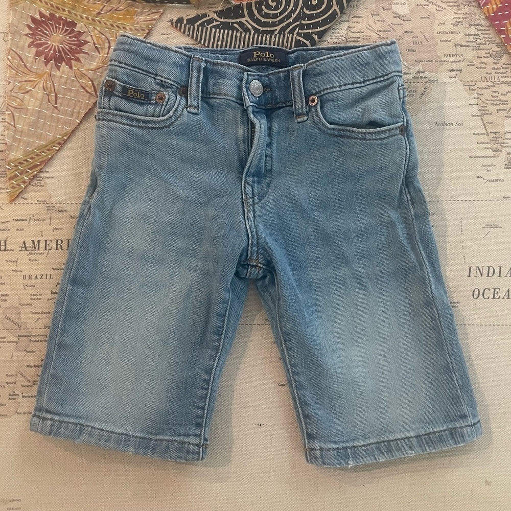 POLO Ralph Lauren Sullivan Slim Denim Shorts Size 5